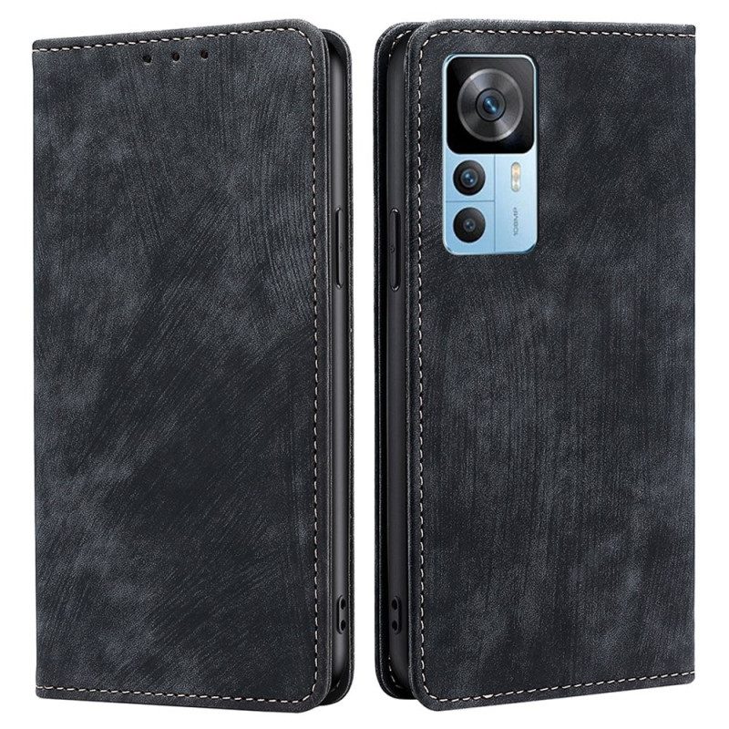 Folio Cover Xiaomi 12T / 12T Pro Custodia in pelle Stile Vintage In Pelle