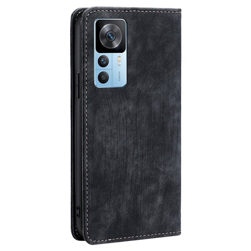 Folio Cover Xiaomi 12T / 12T Pro Custodia in pelle Stile Vintage In Pelle