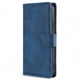 Folio Cover Xiaomi 12T / 12T Pro Pelle Di Coccodrillo