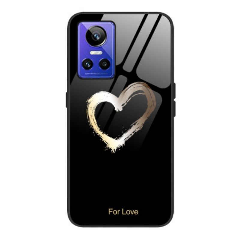 Cover Realme GT Neo 3 Cuore In Vetro Temperato