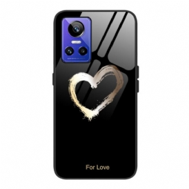 Cover Realme GT Neo 3 Cuore In Vetro Temperato