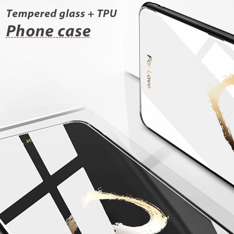 Cover Realme GT Neo 3 Cuore In Vetro Temperato