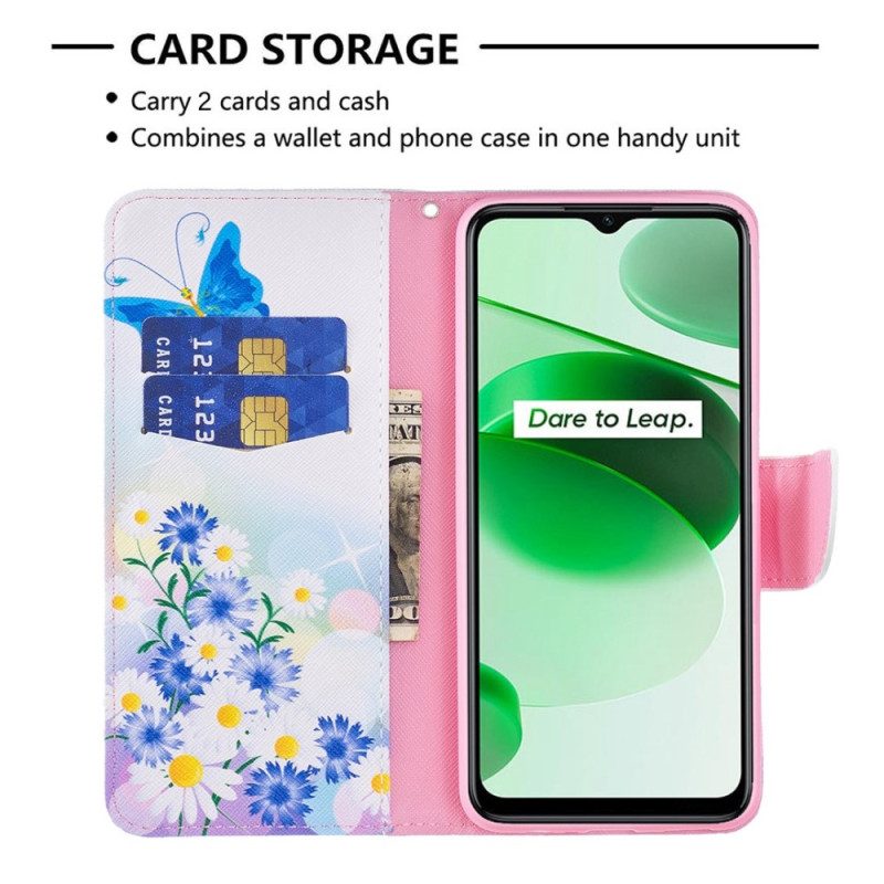 Folio Cover Realme GT Neo 3 Albero Di Fantasia