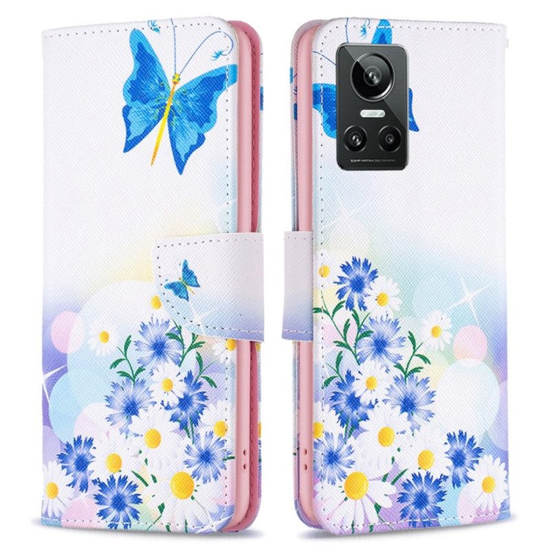 Folio Cover Realme GT Neo 3 Albero Di Fantasia