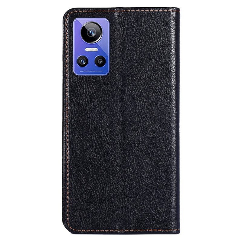 Folio Cover Realme GT Neo 3 Custodia in pelle Morbida Ecopelle