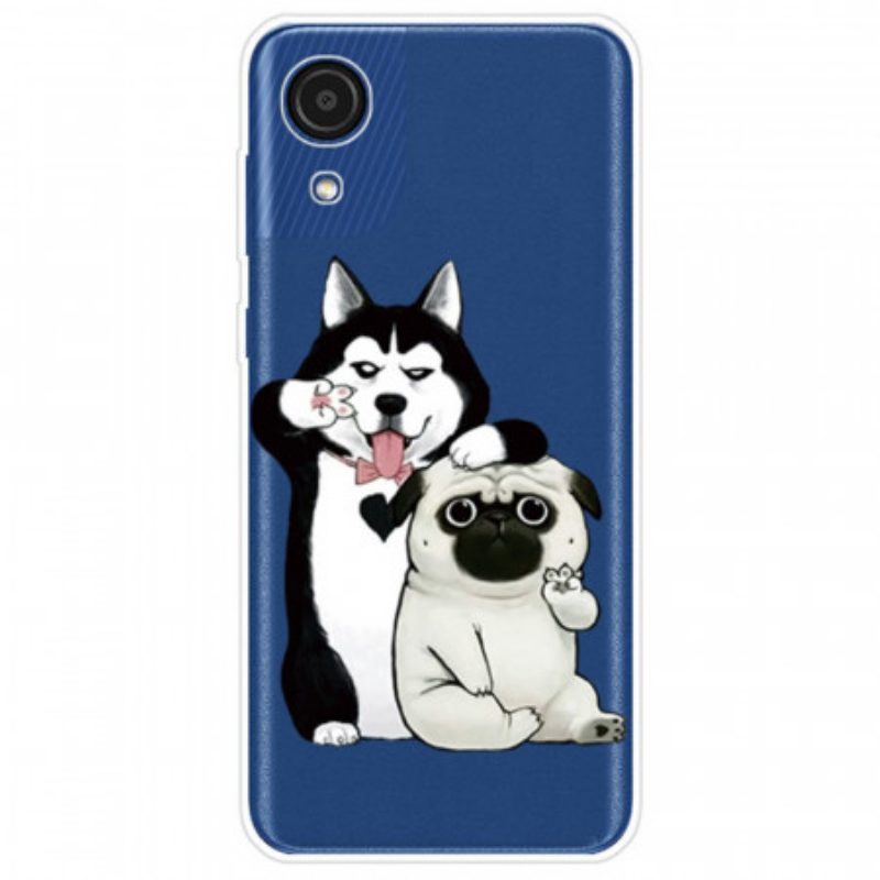 Cover Samsung Galaxy A03 Core Cani Divertenti