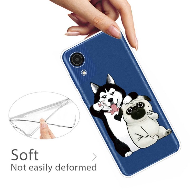 Cover Samsung Galaxy A03 Core Cani Divertenti