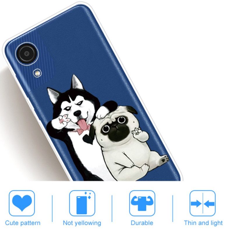 Cover Samsung Galaxy A03 Core Cani Divertenti