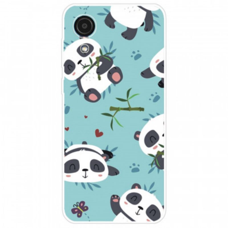 Cover Samsung Galaxy A03 Core Mazzo Di Panda