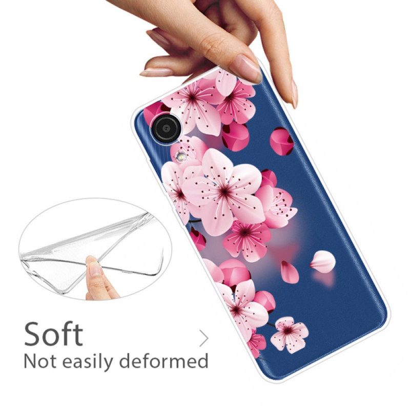 Cover Samsung Galaxy A03 Core Piccoli Fiori Rosa