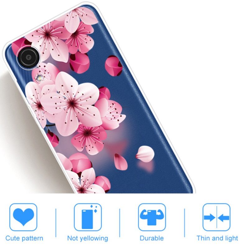 Cover Samsung Galaxy A03 Core Piccoli Fiori Rosa