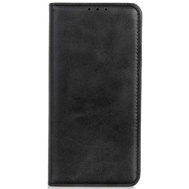 Folio Cover Samsung Galaxy A03 Core Custodia in pelle Pelle Crosta Eleganza