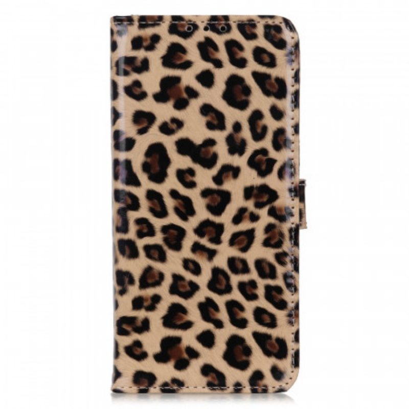 Folio Cover Samsung Galaxy A03 Core Leopardo