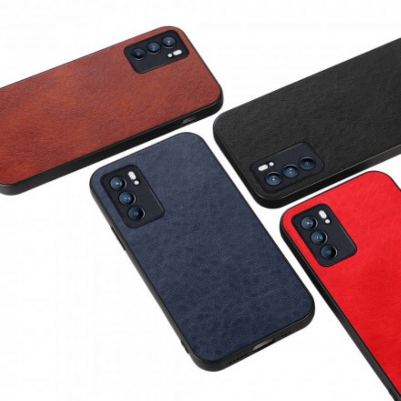 Cover Oppo Reno 6 5G Affari In Pelle Stile