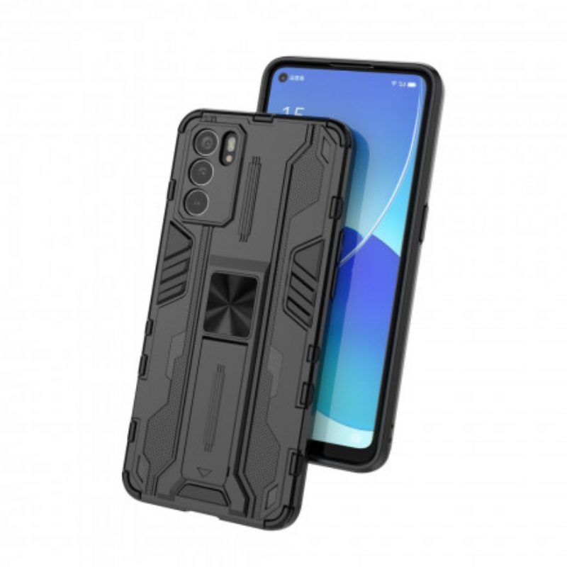 Cover Oppo Reno 6 5G Linguetta Orizzontale/verticale Resistente