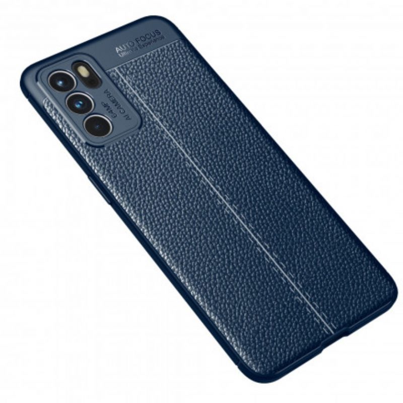 Cover Oppo Reno 6 5G Litchi Effetto Pelle