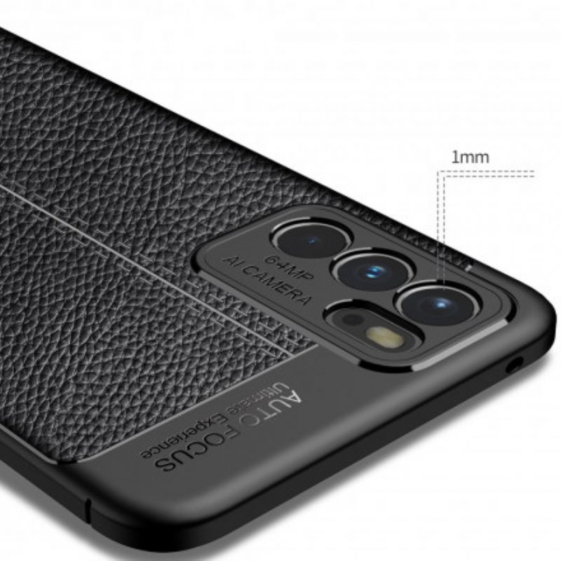 Cover Oppo Reno 6 5G Litchi Effetto Pelle