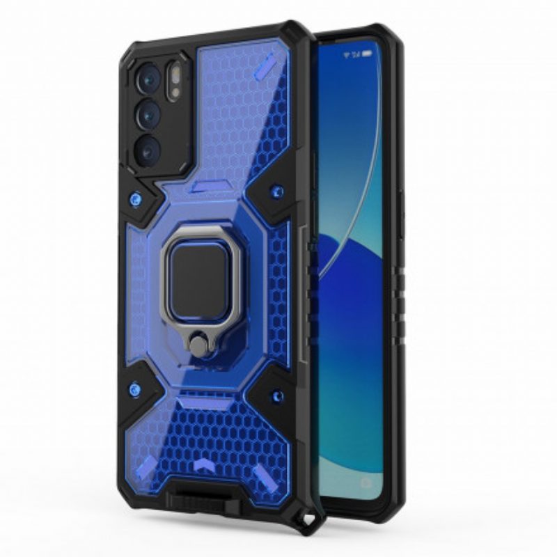 Cover Oppo Reno 6 5G Nido D'ape Con Anello