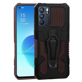 Cover Oppo Reno 6 5G Robot Con Clip Da Cintura