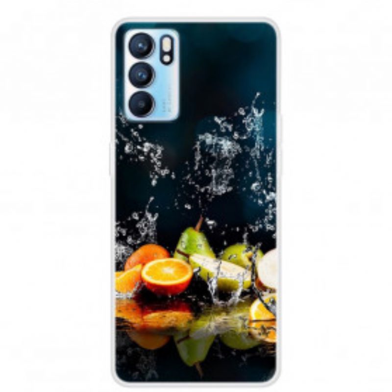 Cover Oppo Reno 6 5G Spruzzata Di Agrumi