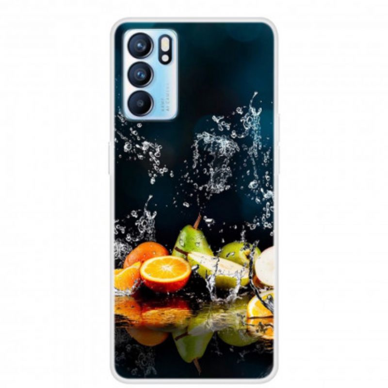 Cover Oppo Reno 6 5G Spruzzata Di Agrumi