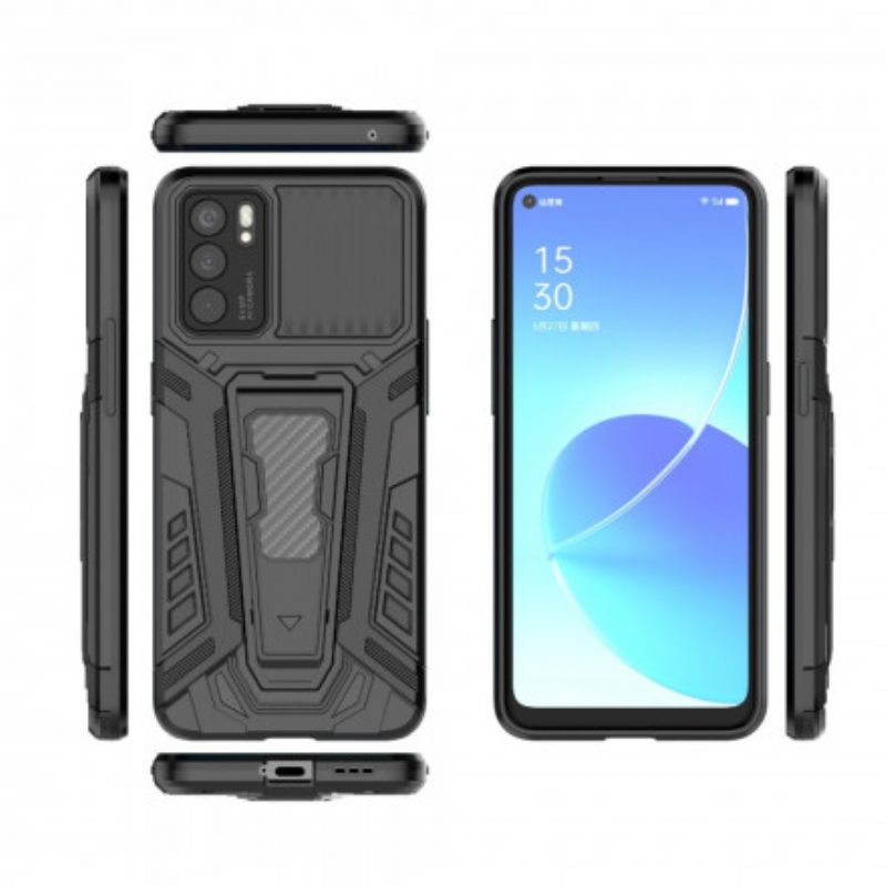 Cover Oppo Reno 6 5G Supporta Due Posizioni A Mani Libere