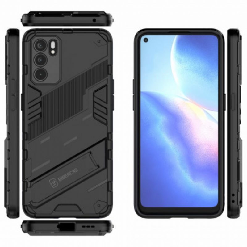 Cover Oppo Reno 6 5G Supporto Staccabile A Due Posizioni A Mani Libere