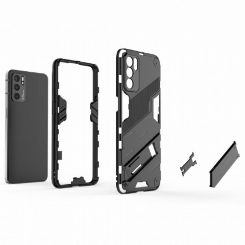 Cover Oppo Reno 6 5G Supporto Staccabile A Due Posizioni A Mani Libere