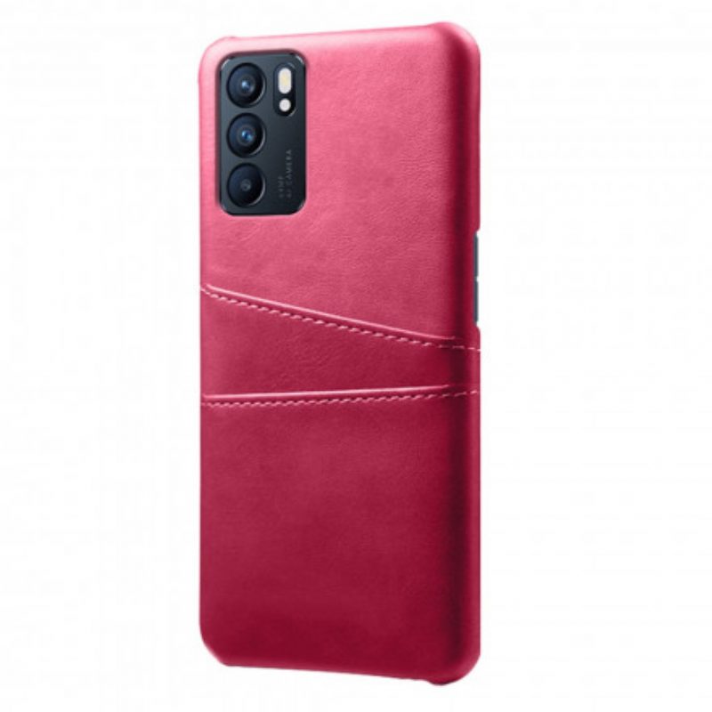 Cover Oppo Reno 6 5G Titolare Della Carta Ksq