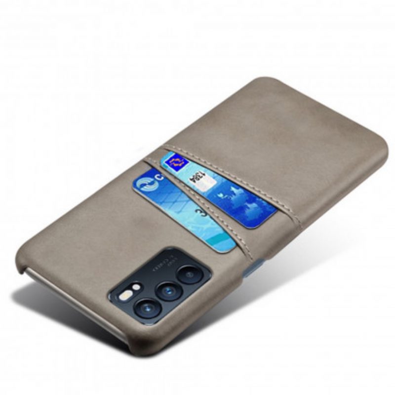 Cover Oppo Reno 6 5G Titolare Della Carta Ksq