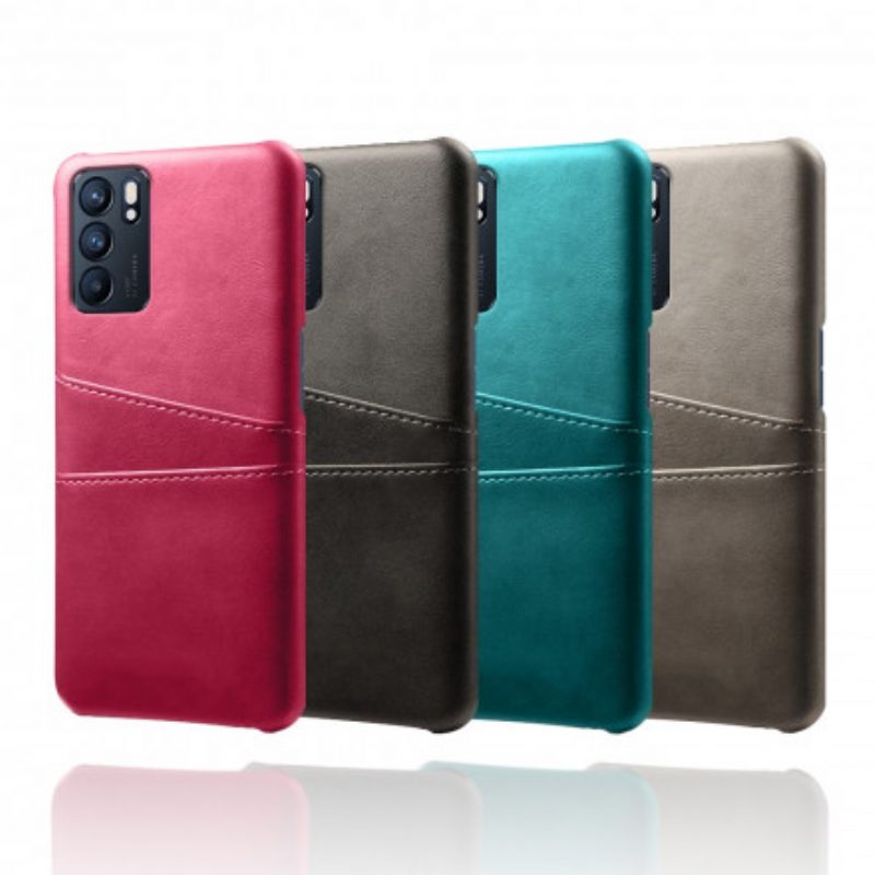 Cover Oppo Reno 6 5G Titolare Della Carta Ksq