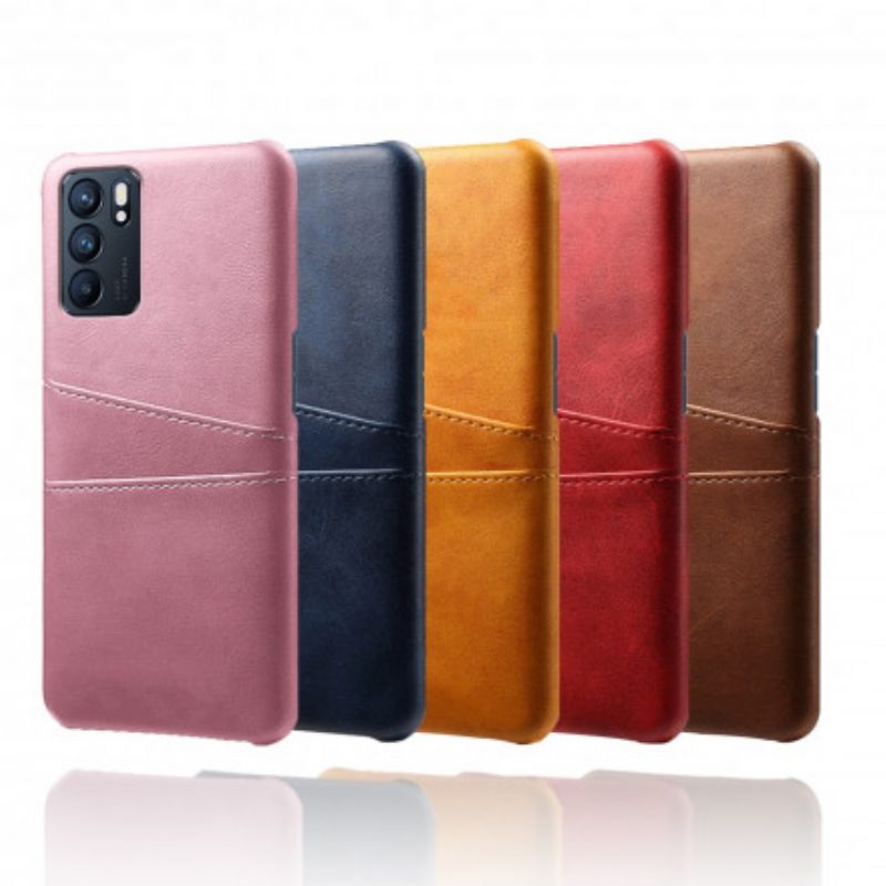 Cover Oppo Reno 6 5G Titolare Della Carta Ksq