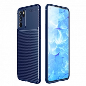 Cover Oppo Reno 6 5G Tubo In Fibra Di Carbonio