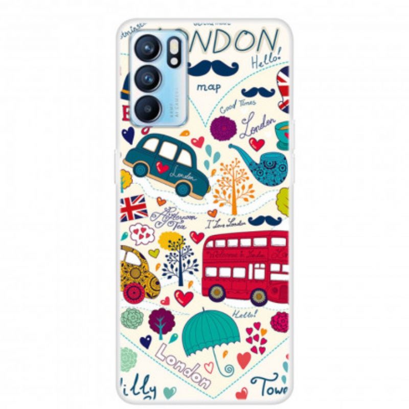 Cover Oppo Reno 6 5G Vita Londinese