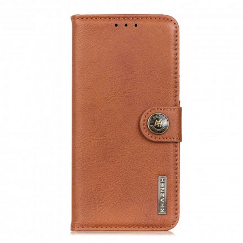 Custodia in pelle Oppo Reno 6 5G Similpelle Khazneh