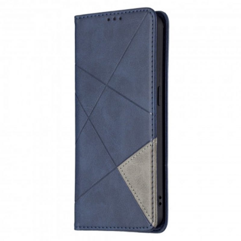 Folio Cover Oppo Reno 6 5G Custodia in pelle Stile D'artista