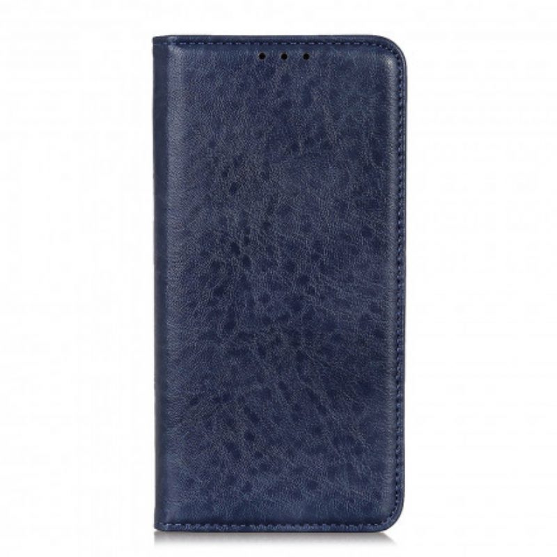 Folio Cover Oppo Reno 6 5G Custodia in pelle Struttura In Pelle