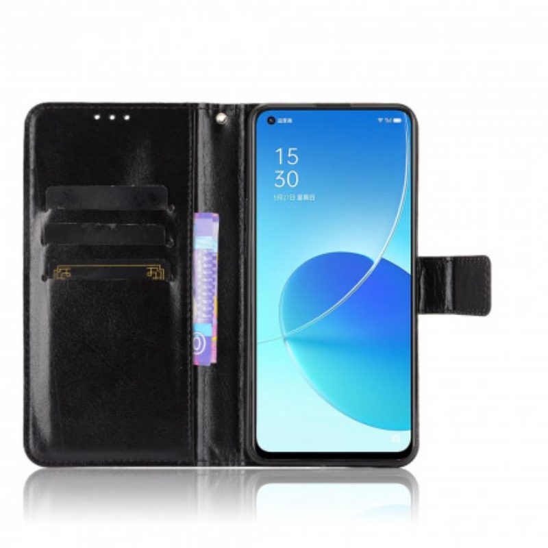 Folio Cover Oppo Reno 6 5G Ecopelle Appariscente