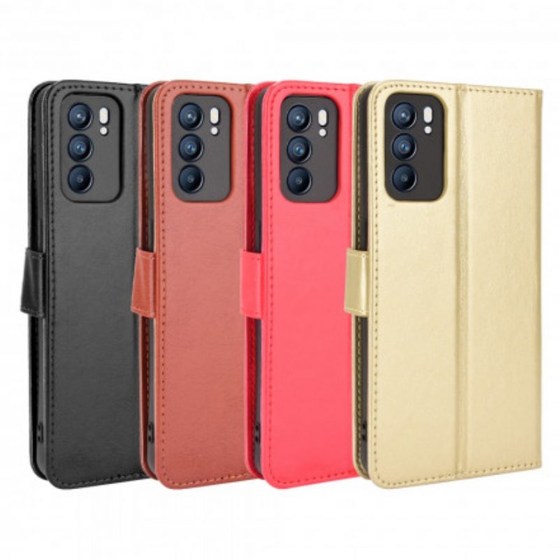 Folio Cover Oppo Reno 6 5G Ecopelle Appariscente