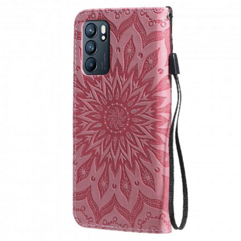 Folio Cover Oppo Reno 6 5G Fiore Del Sole