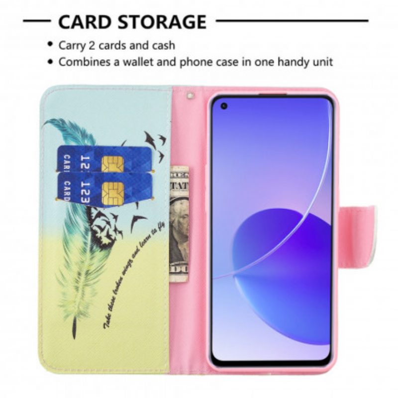 Folio Cover Oppo Reno 6 5G Impara A Volare