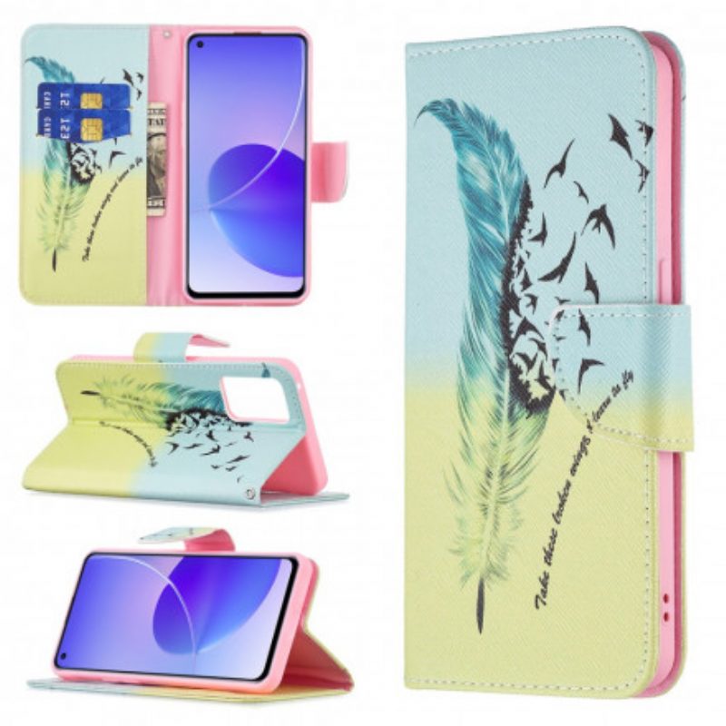 Folio Cover Oppo Reno 6 5G Impara A Volare