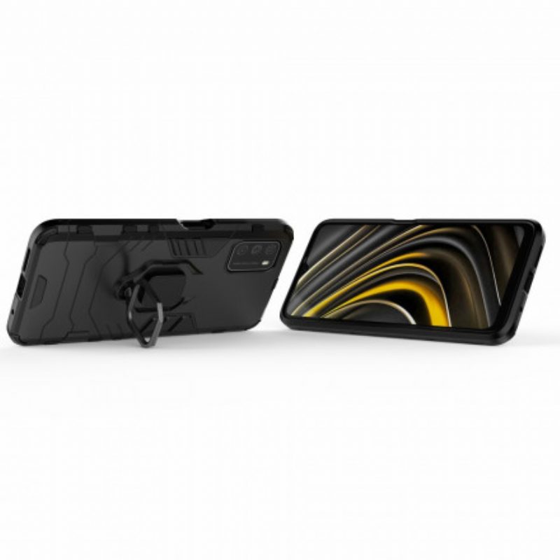 Cover Poco M3 Anello Resistente