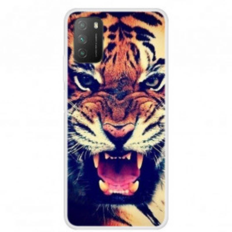 Cover Poco M3 Tigre Anteriore