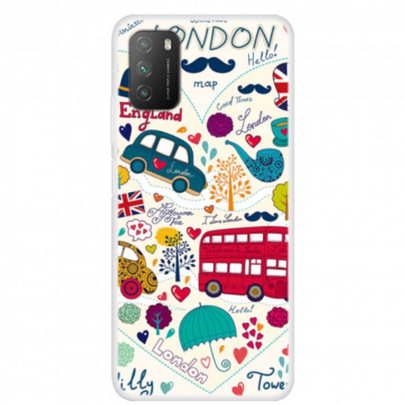 Cover Poco M3 Vita Londinese