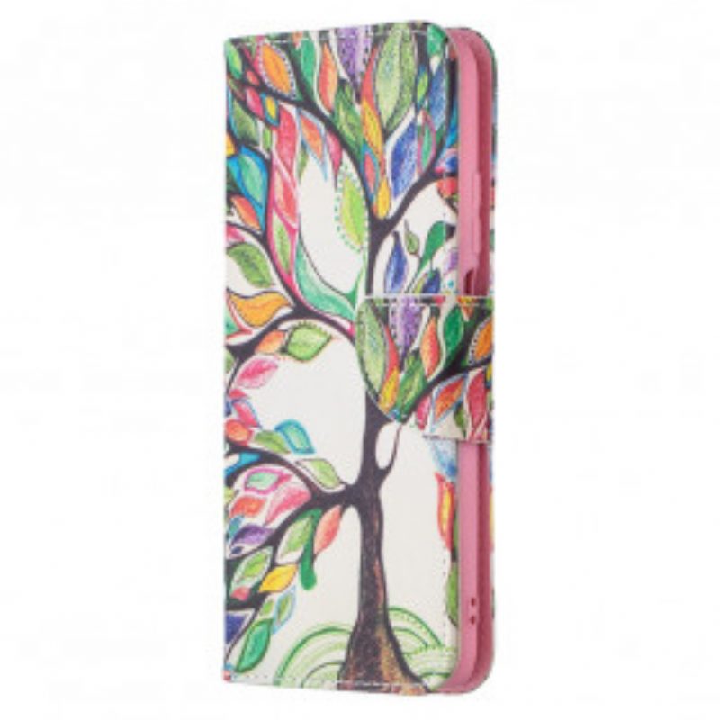 Folio Cover Poco M3 Albero Colorato