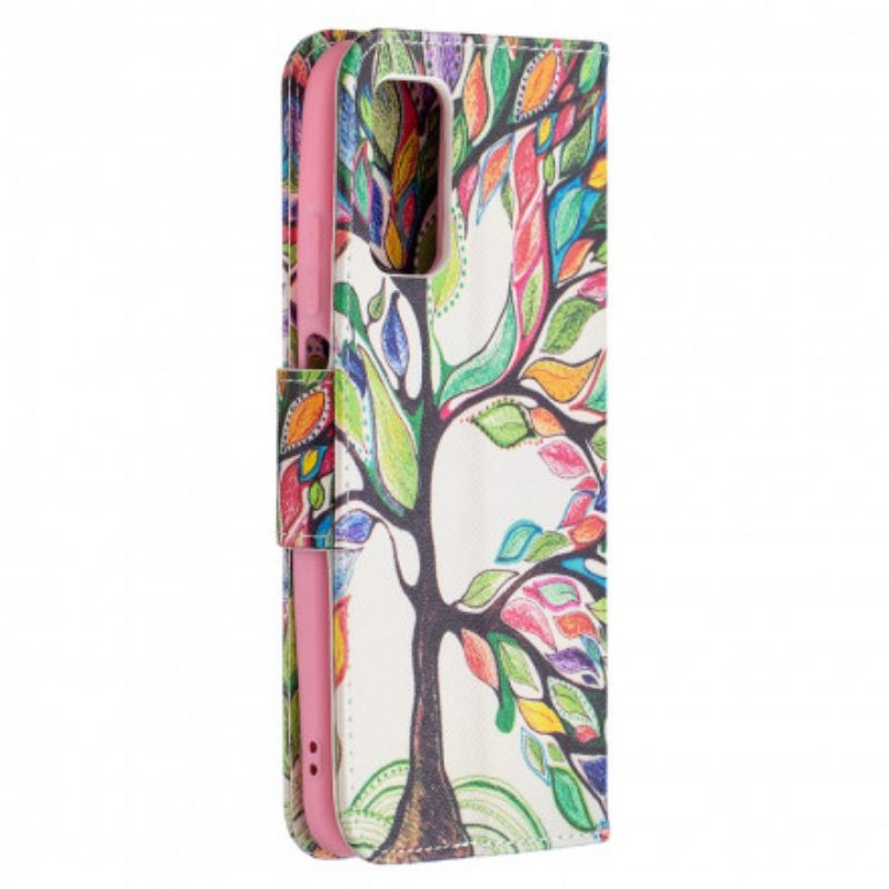 Folio Cover Poco M3 Albero Colorato