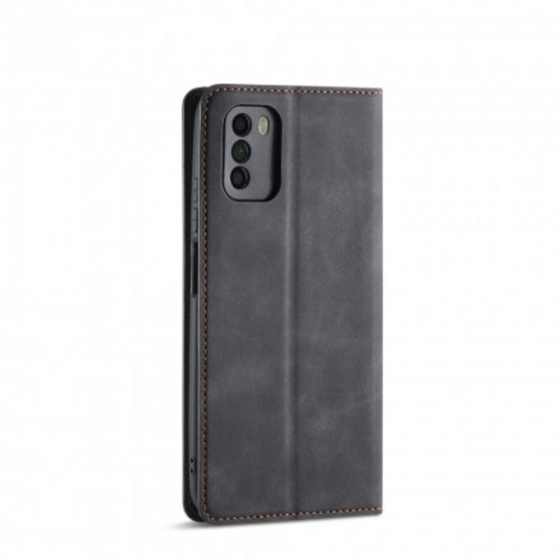 Folio Cover Poco M3 Custodia in pelle Forwenw Effetto Pelle