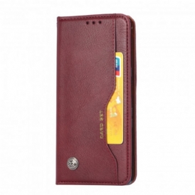 Folio Cover Poco M3 Custodia in pelle Portacarte In Ecopelle