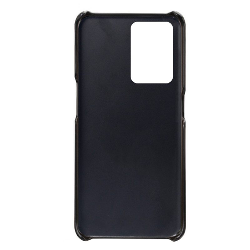 Cover Realme GT2 Pro Portacarte Effetto Pelle